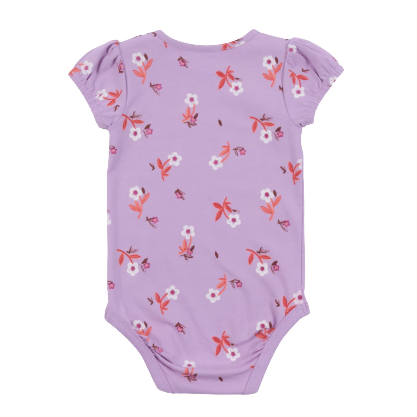 Girls' Two-Piece Fuchsia Onesie Set