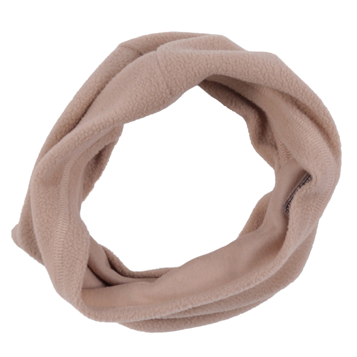 Cache-cou en micropolaire Beige Bébé