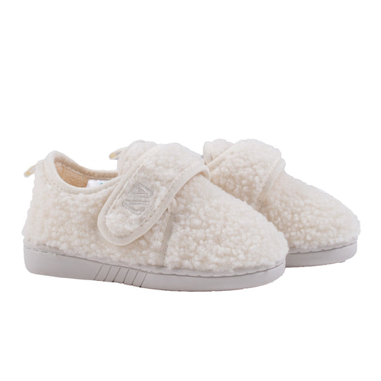 Ivory Girls Slippers