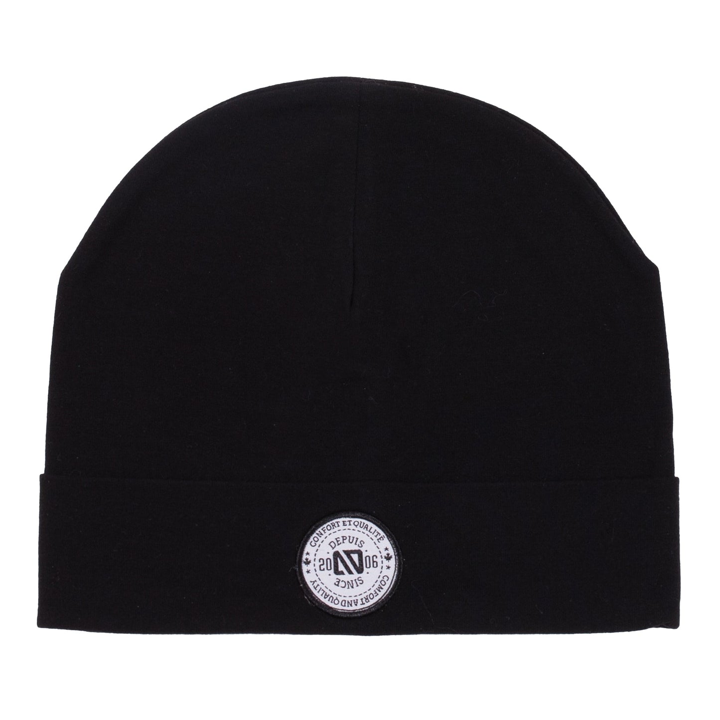 Tuque en jersey  Unisexe Noir