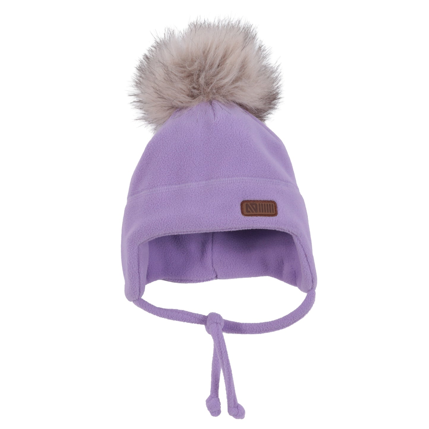 Tuque en micropolaire Lilas Bébé
