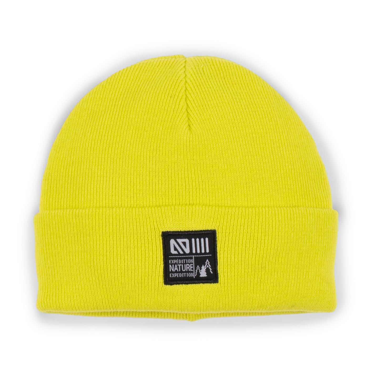 Tuque en tricot Unisexe Jaune