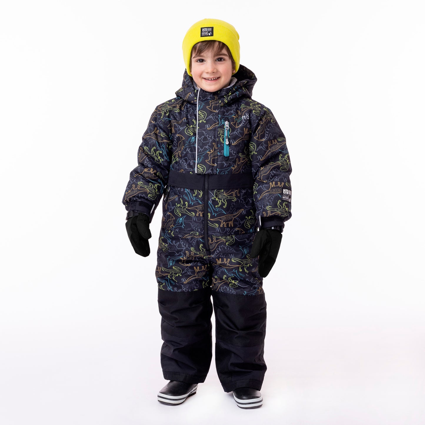 Tuque en tricot Unisexe Jaune