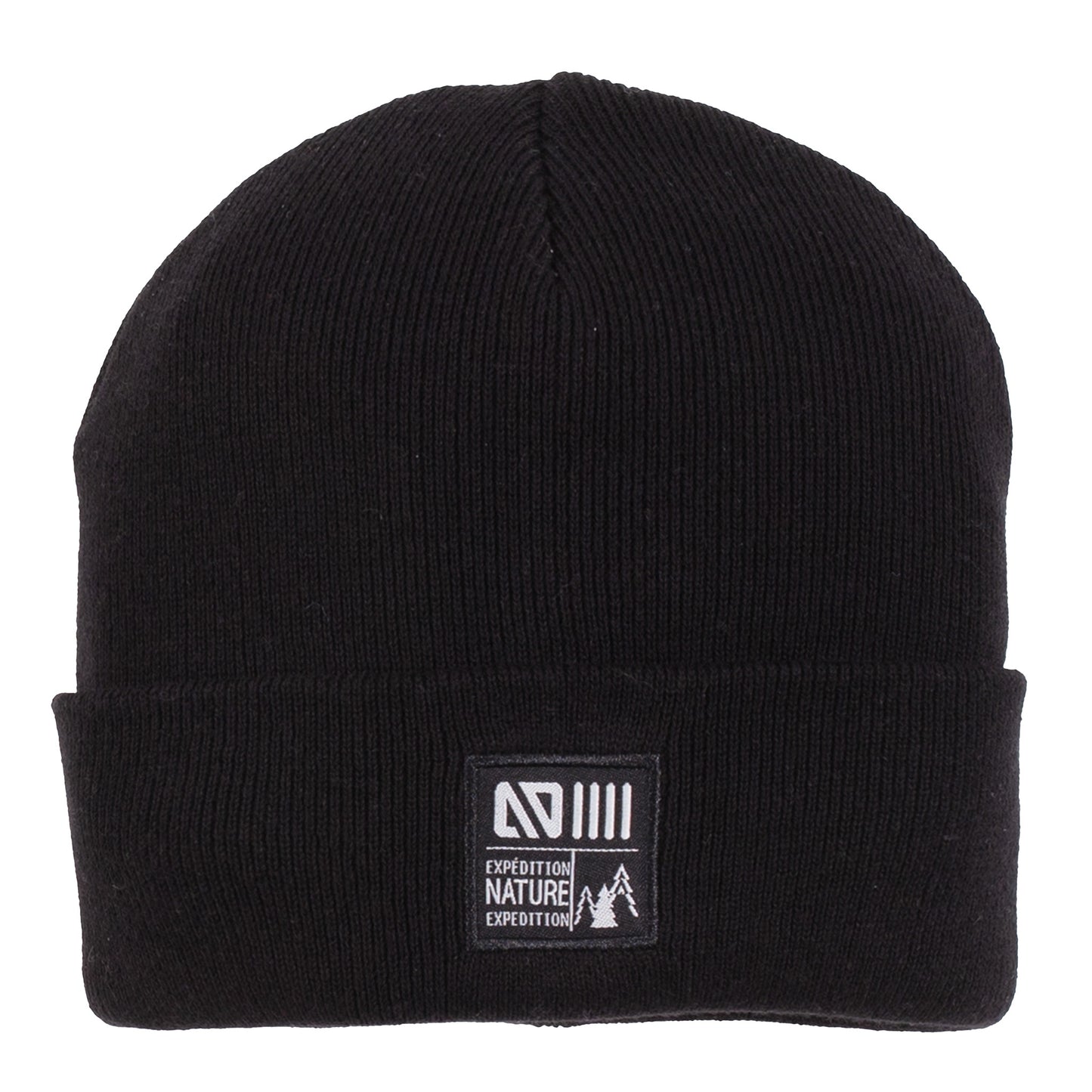 Unisex Black Baby Knit Hat