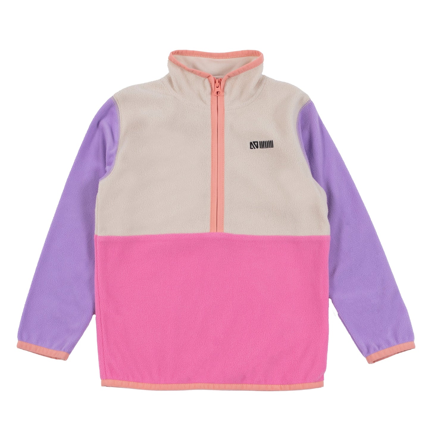 Couche de base deux pièces en micropolaire Filles Lilas