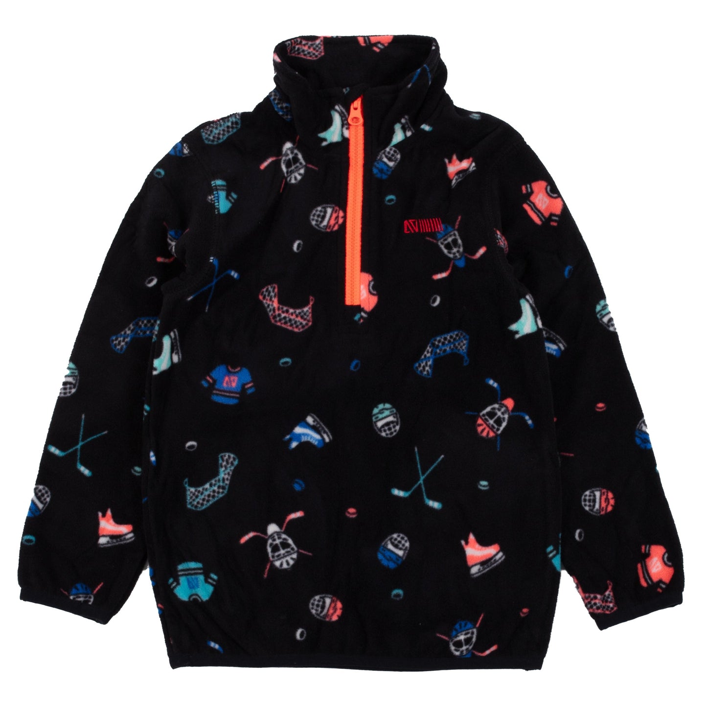 Boys' Two-Piece Microfleece Base Layer Black