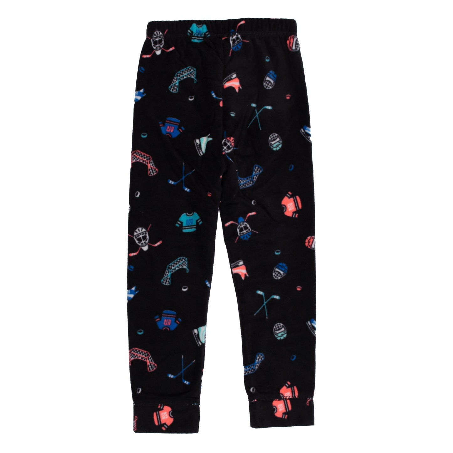 Boys' Two-Piece Microfleece Base Layer Black