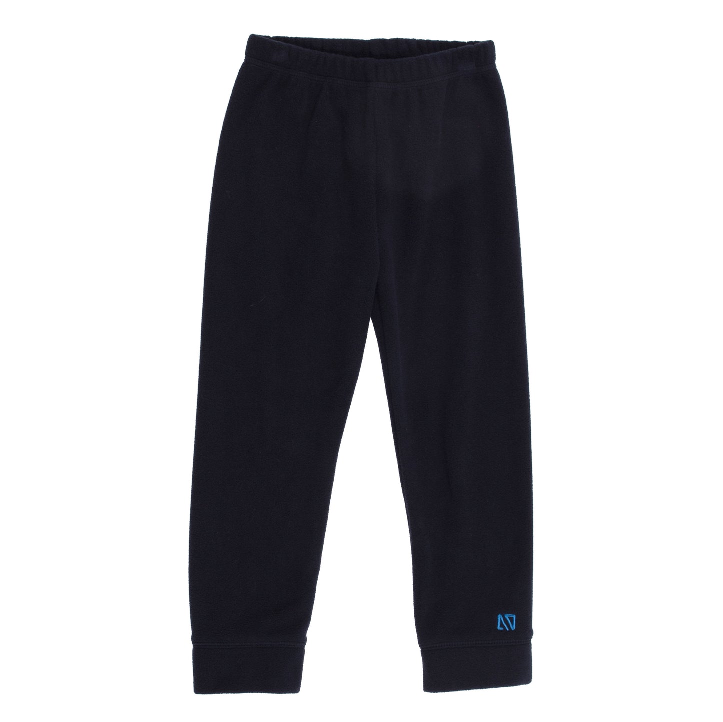 Boys' Two-Piece Microfleece Base Layer Black