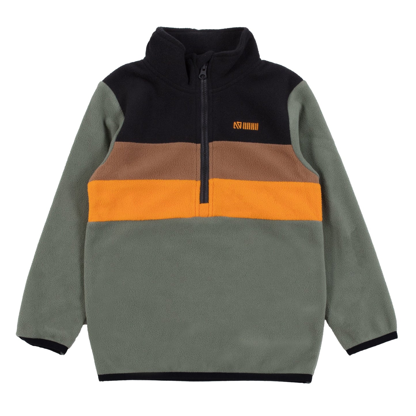 Boys' Green Microfleece Two-Piece Base Layer