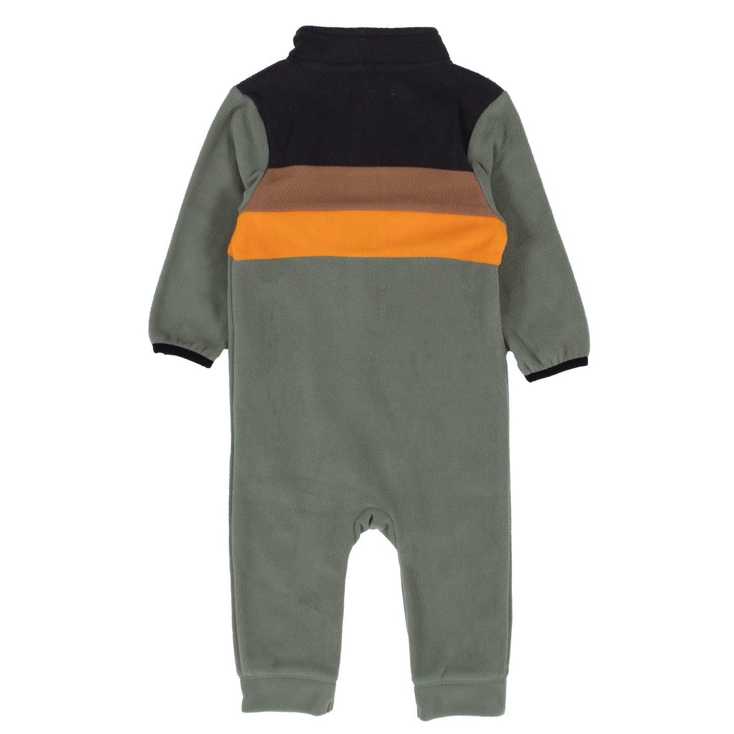 Boys' Green Microfleece One-Piece Base Layer