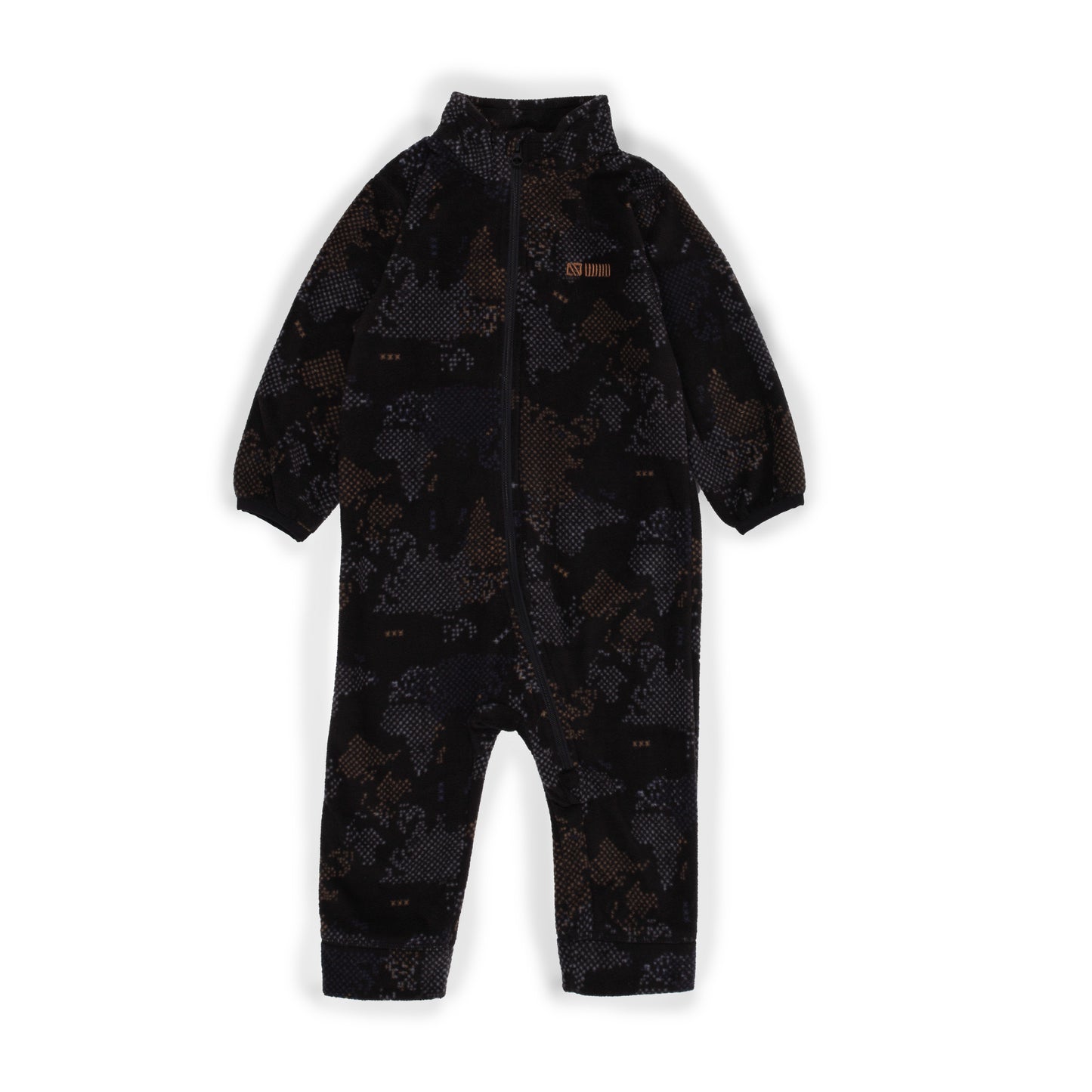 Couche de base une pièce en micropolaire Garçons Noir