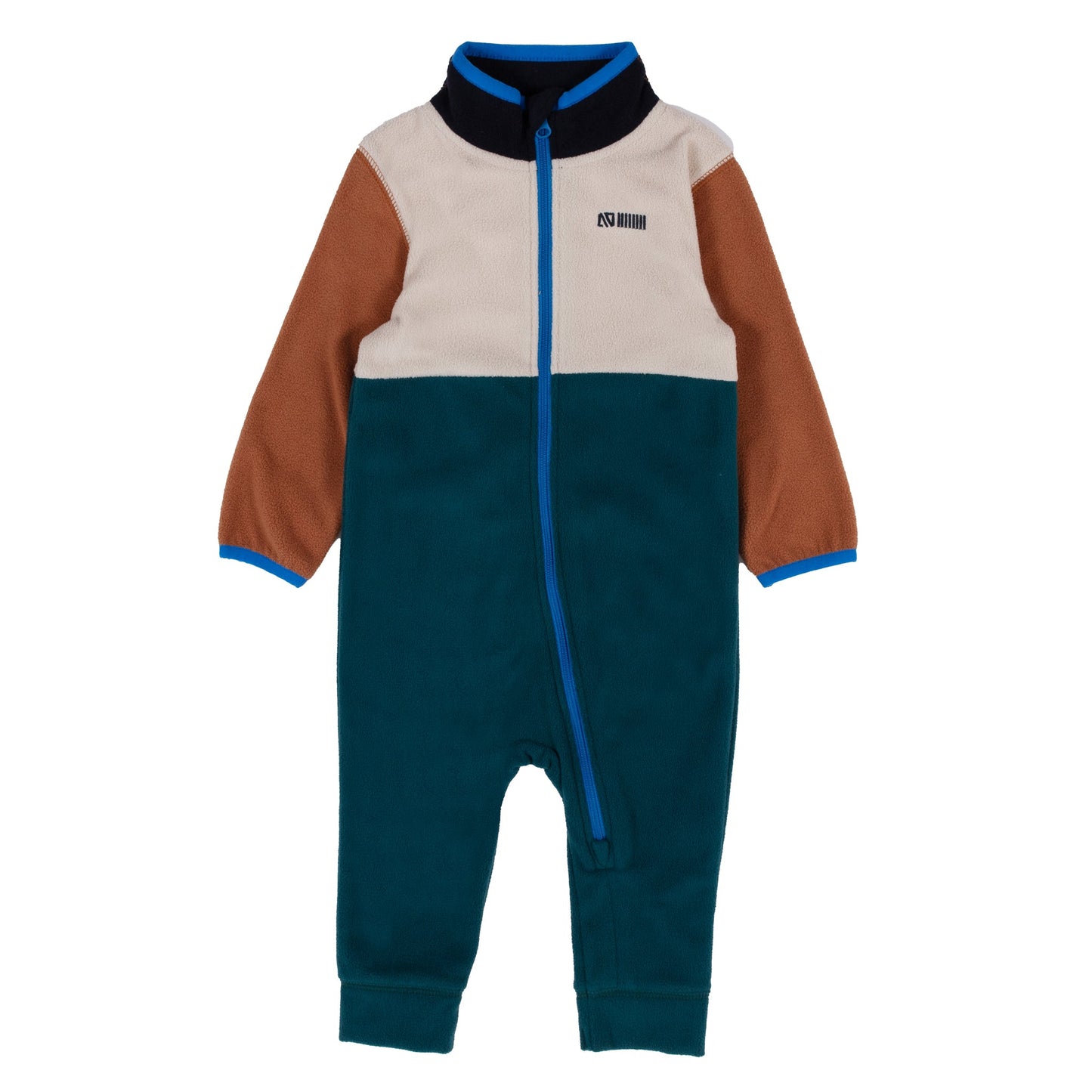 Boys' Teal Microfleece One-Piece Base Layer