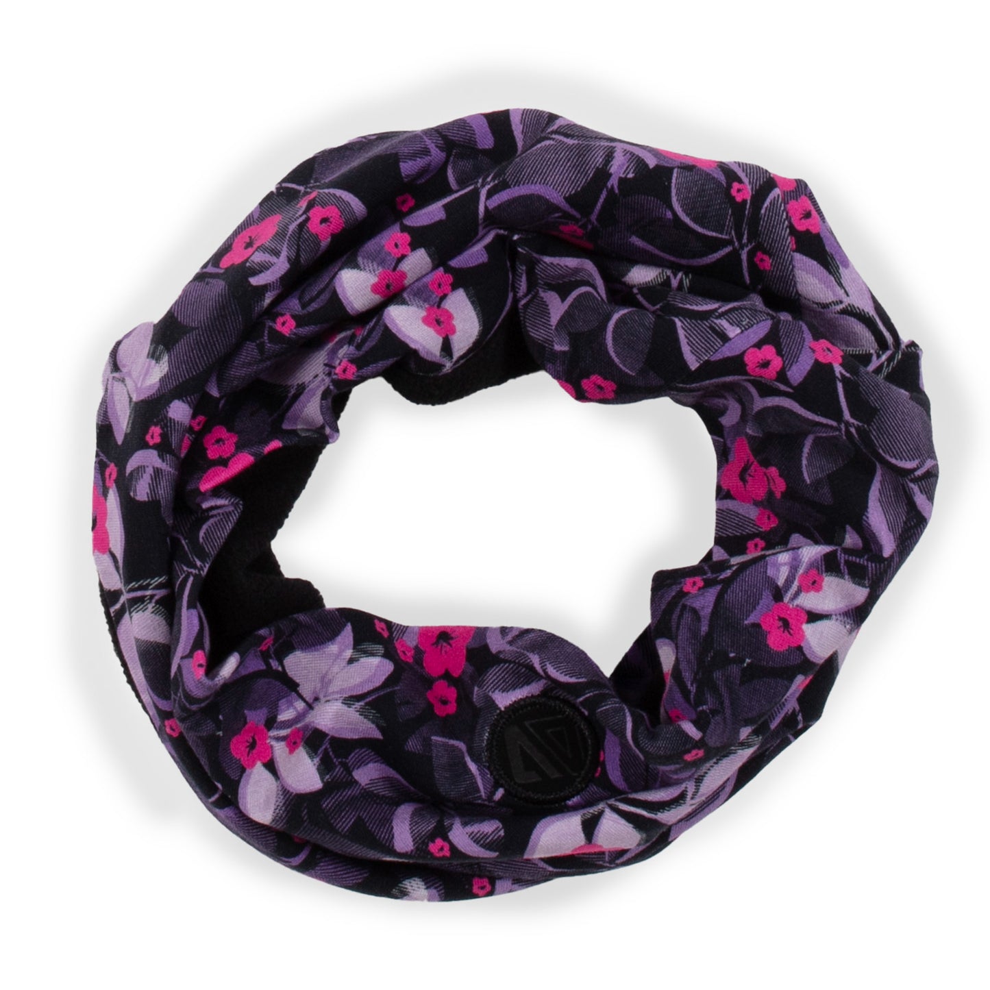 Cache-cou en jersey doublé en micropolaire bébé Bébé Fille Violet