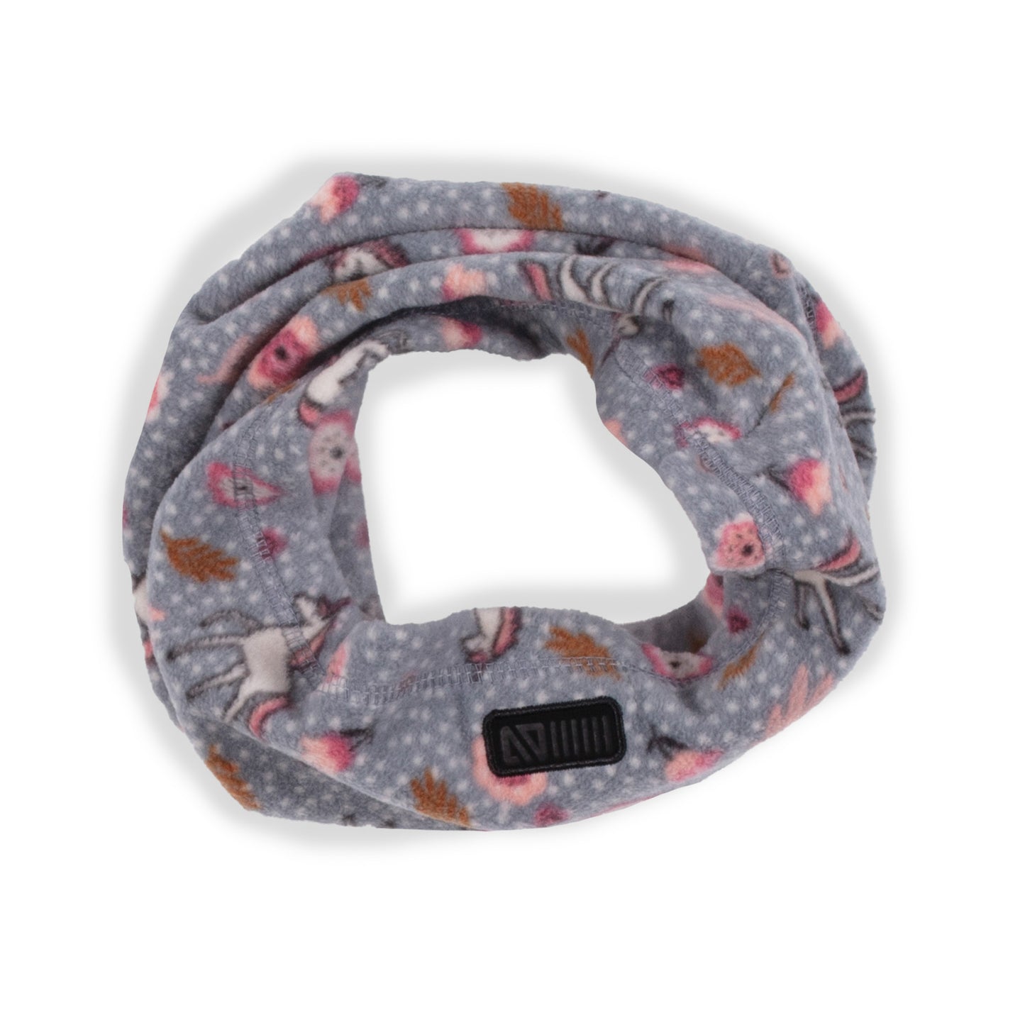 Cache-Cou en micropolaire Filles Gris