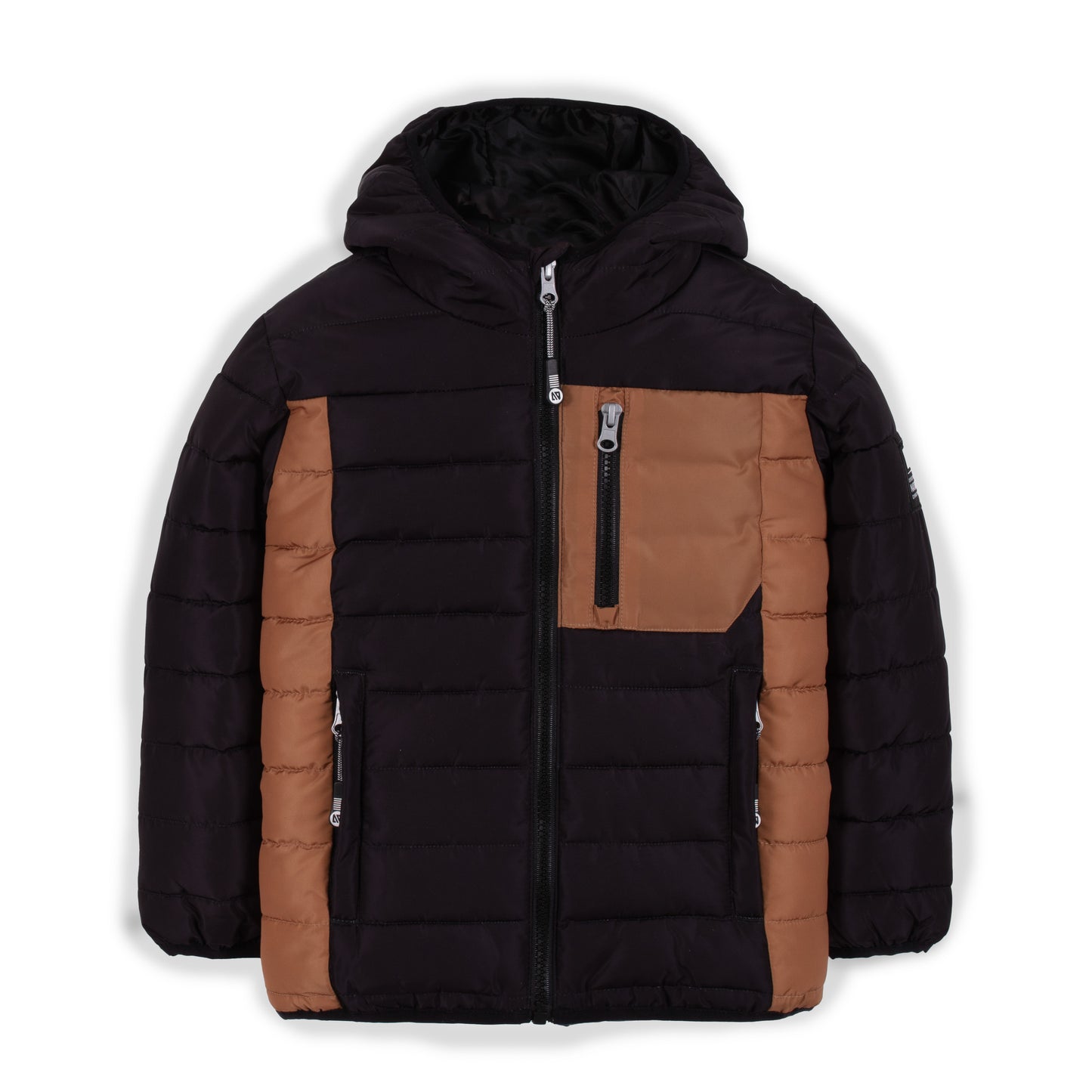 Manteau matelassé Garçons Taupe