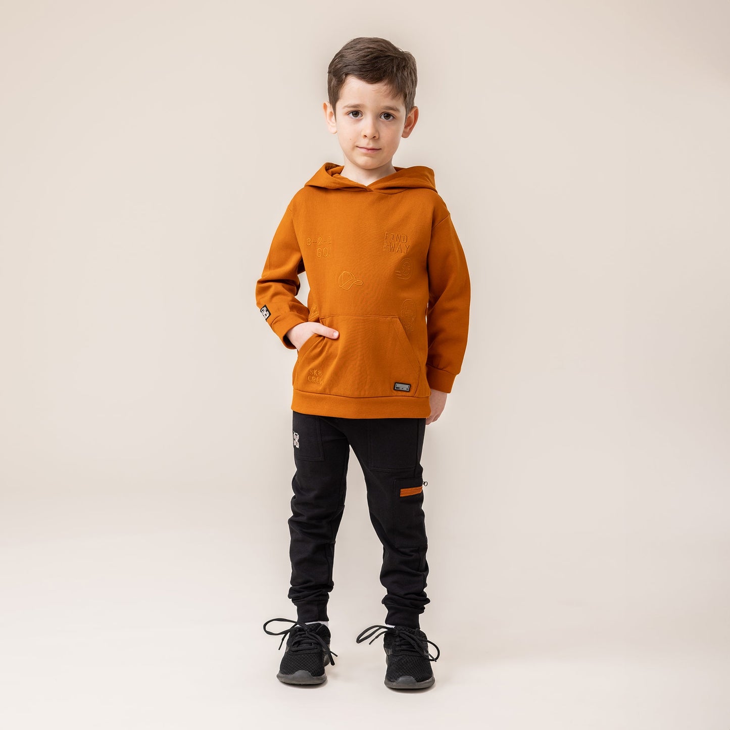 Pantalon de jogging Garçons Noir