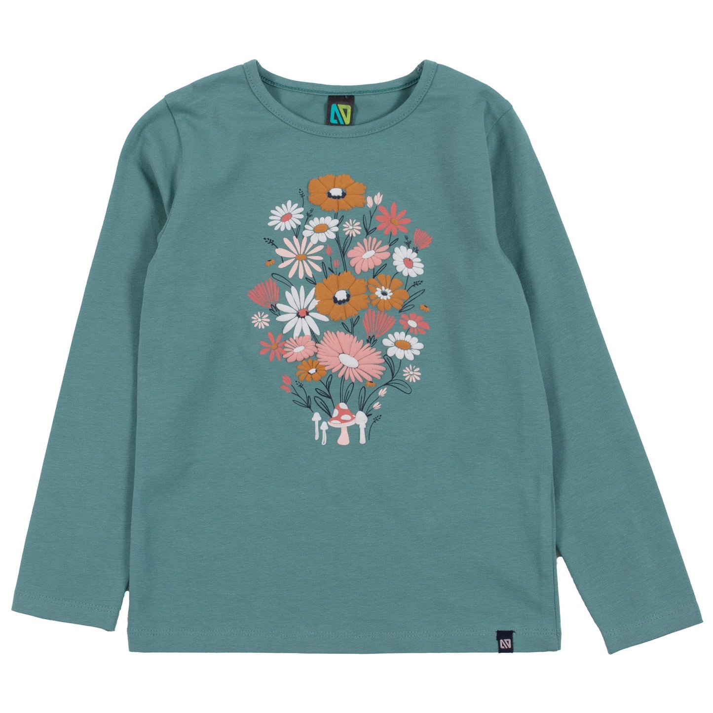 T-shirt à manches longues Filles Menthe
