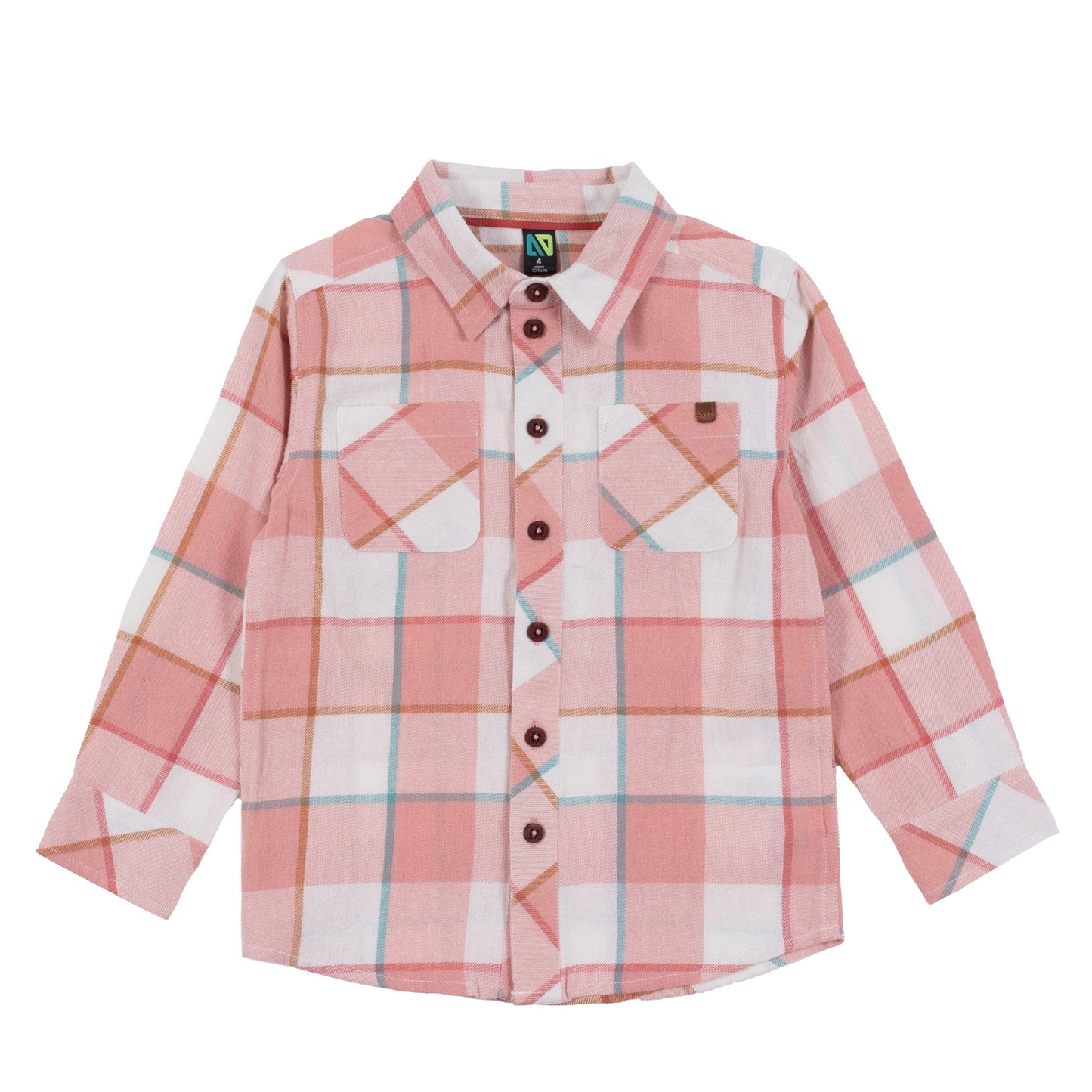 Chemise Filles Corail