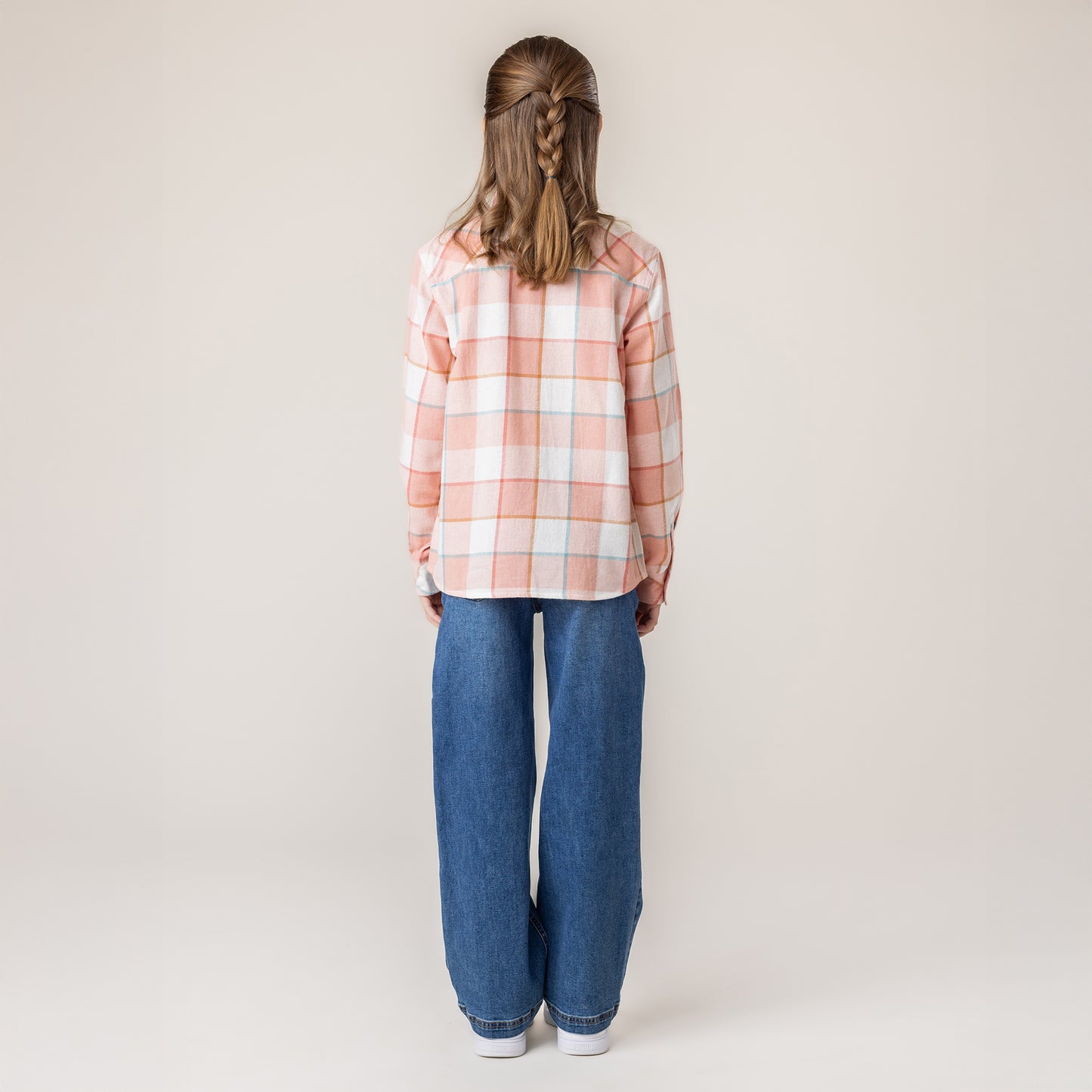 Chemise Filles Corail