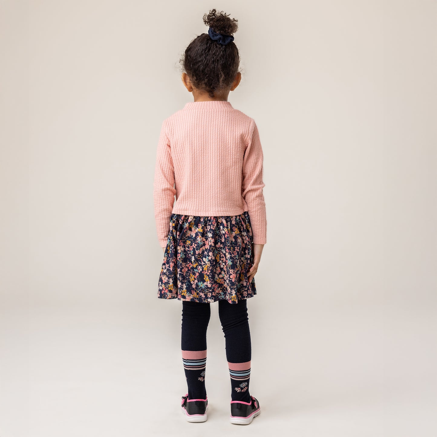 Navy Girls Tights