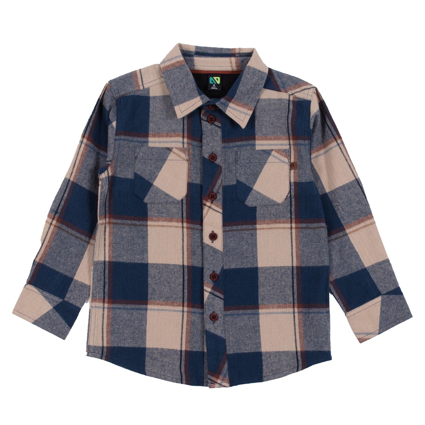 Chemise Garçons Marine