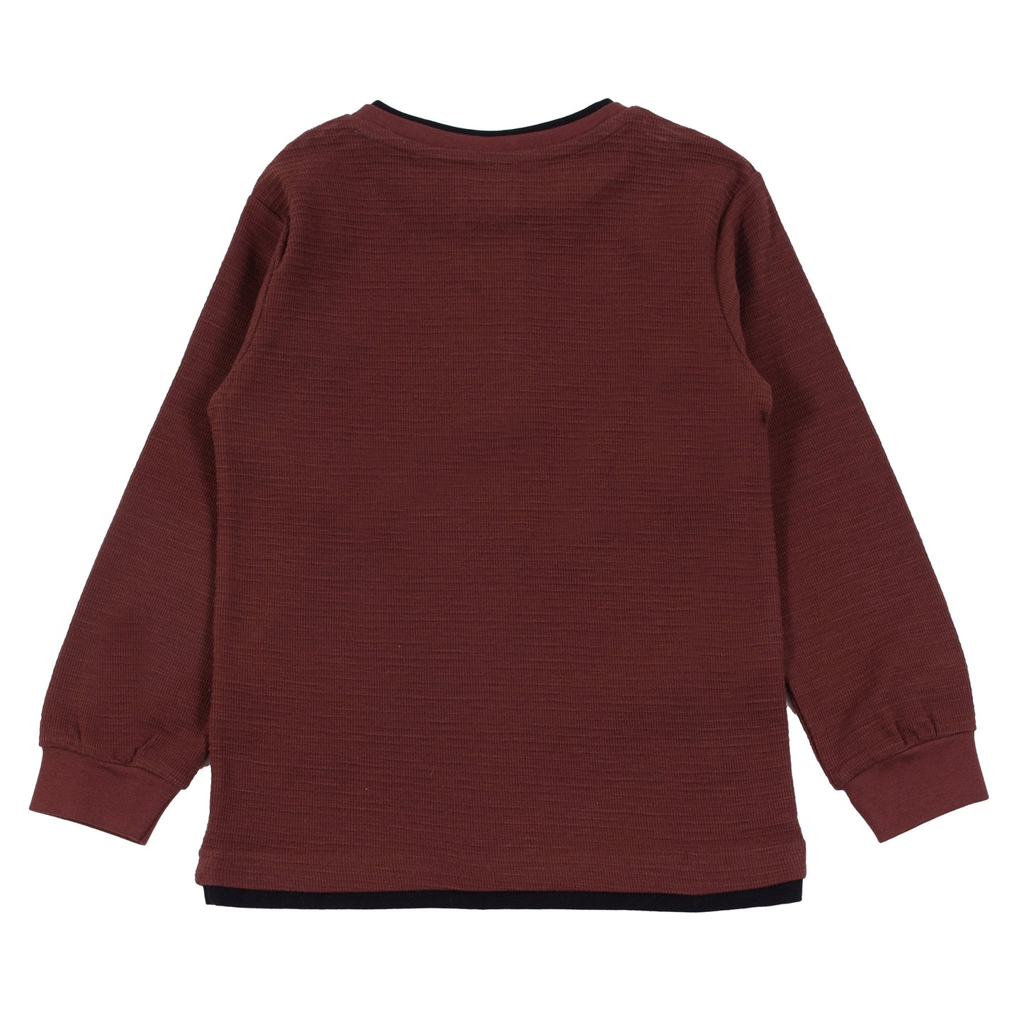 T-shirt manches longues Garçons Brun