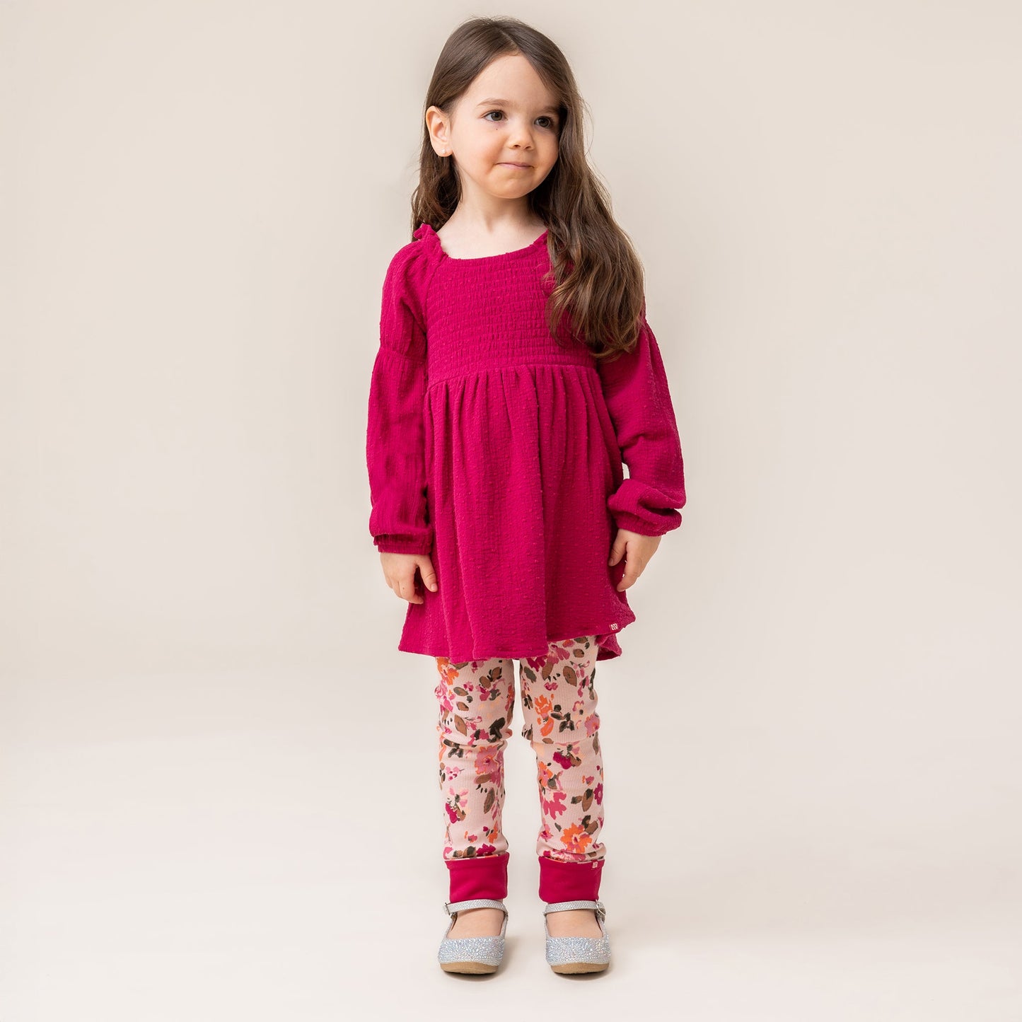 Magenta Girls' Tunic
