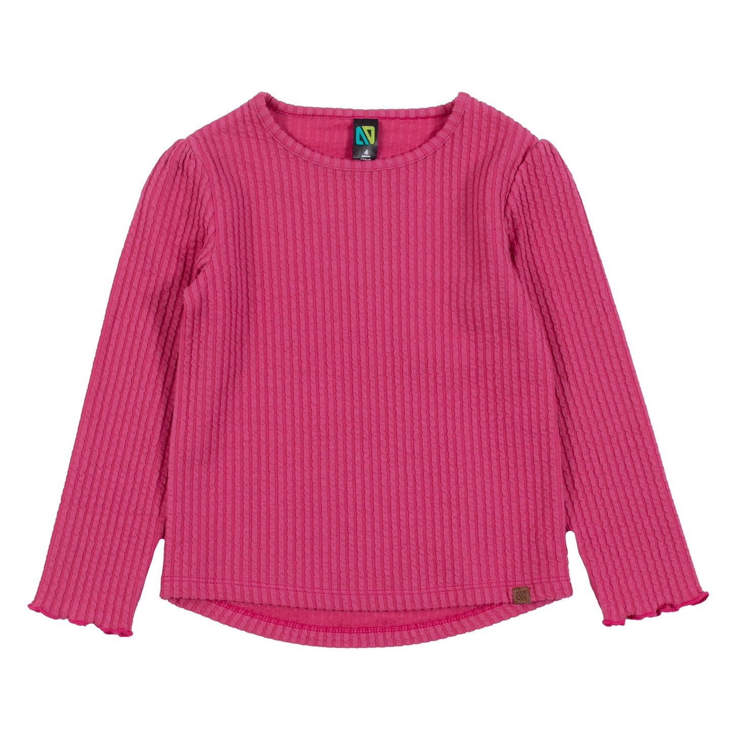 Girls' Pink Long Sleeve T-Shirt