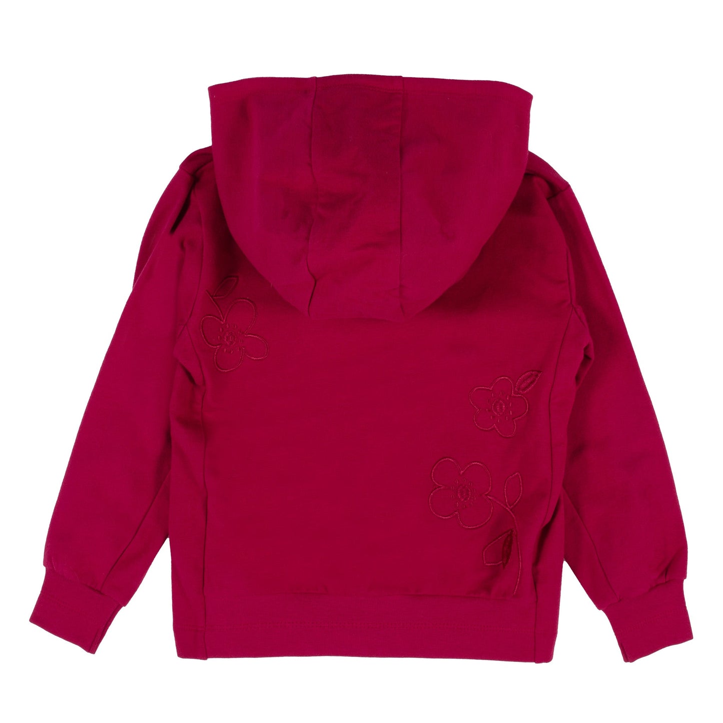 Girls Magenta Hooded Jacket
