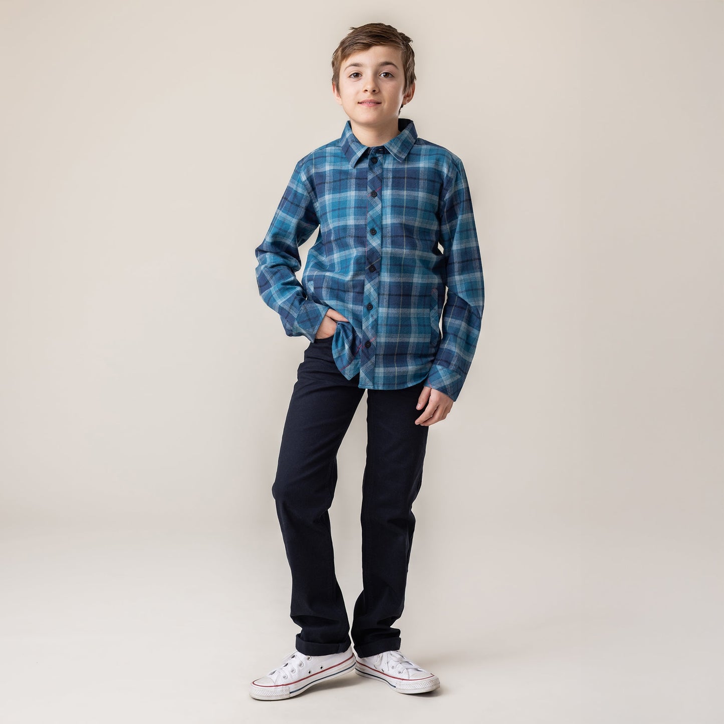 Pantalon Garçons Marine