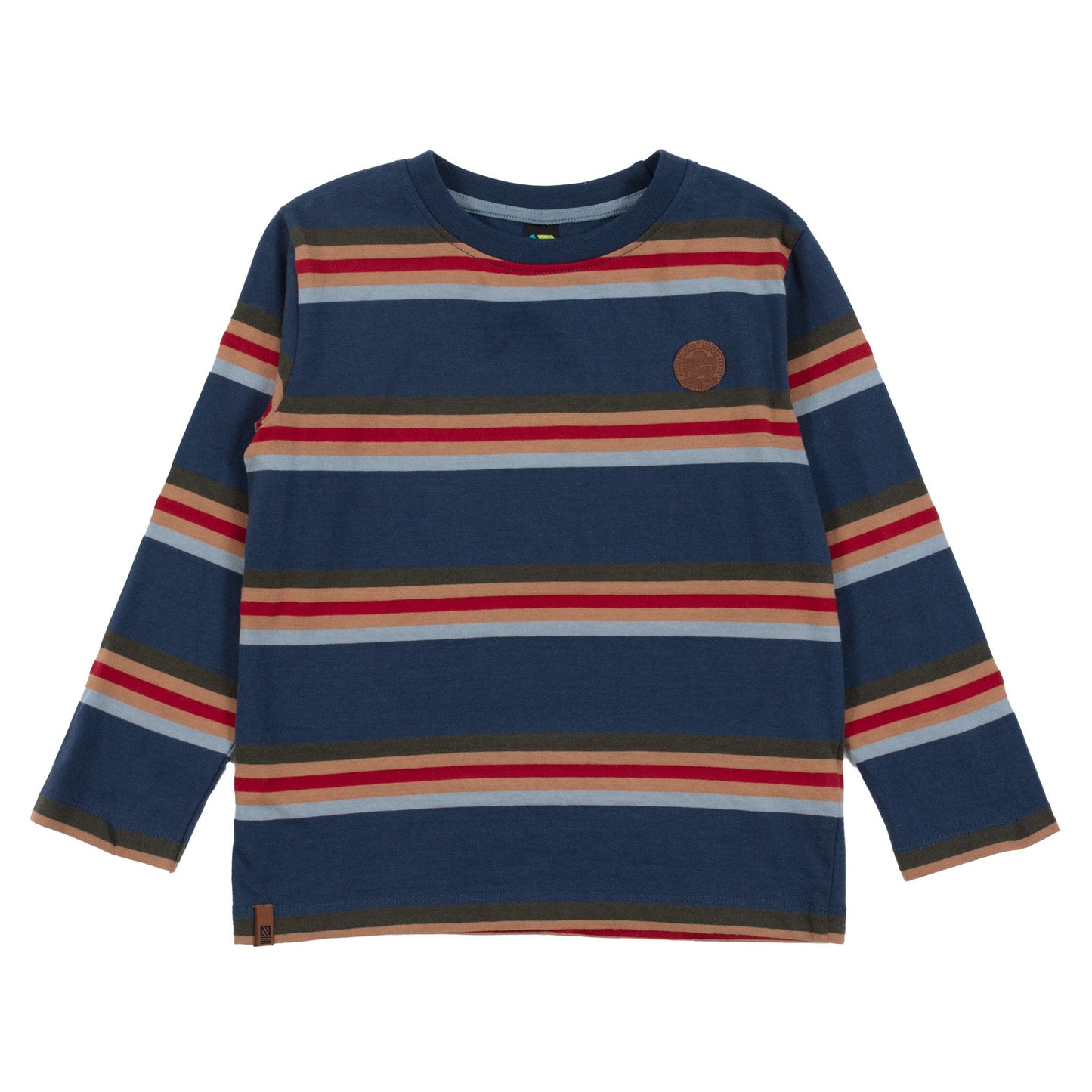 T-shirt manches longues Garçons Marine
