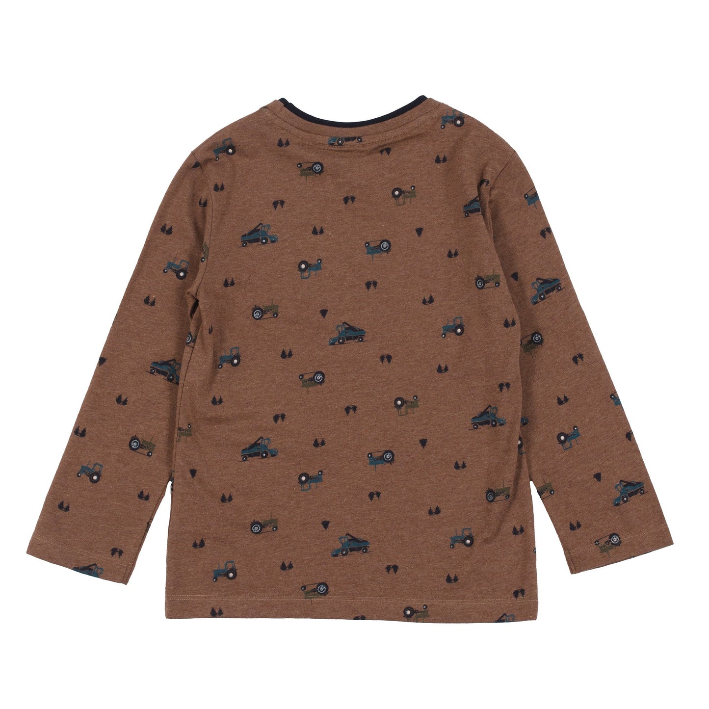Boys' Brown Long Sleeve T-Shirt