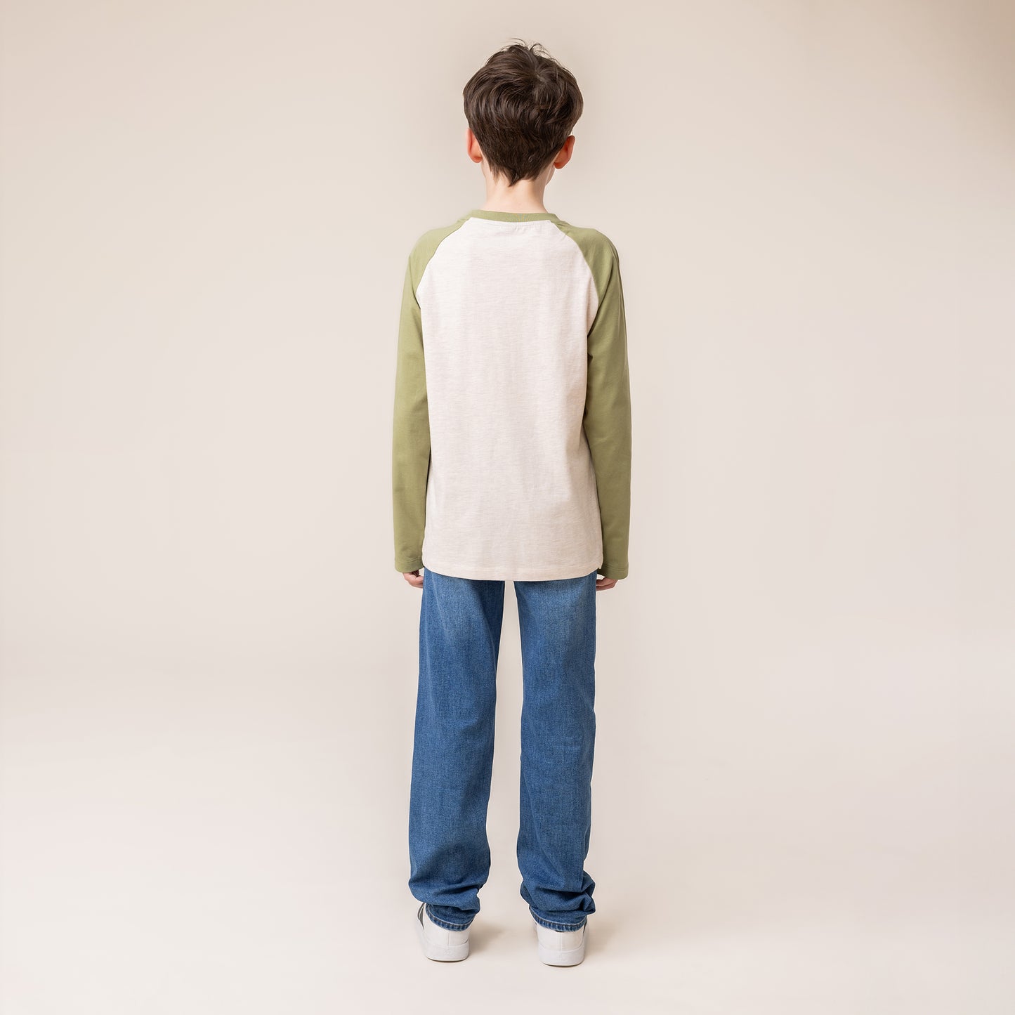 Boys' Green Long Sleeve T-Shirt