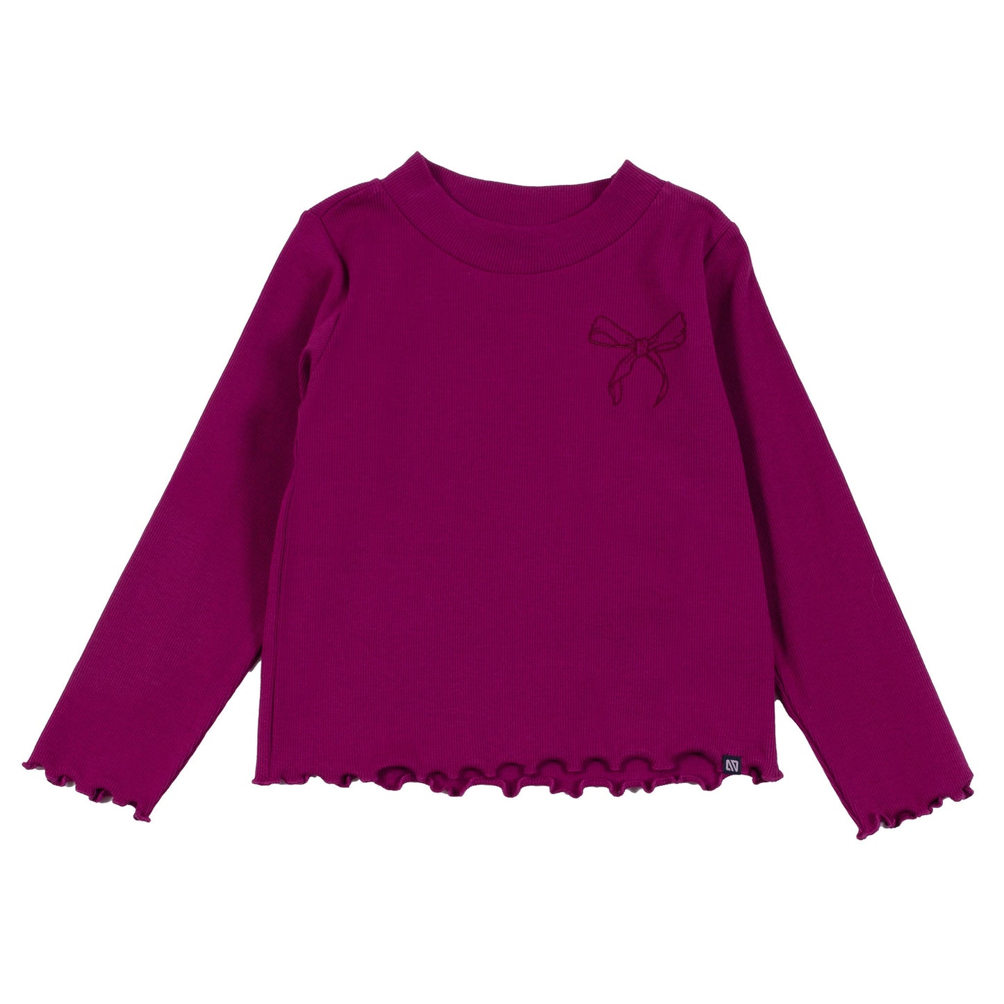 Girls' Purple Long Sleeve T-Shirt