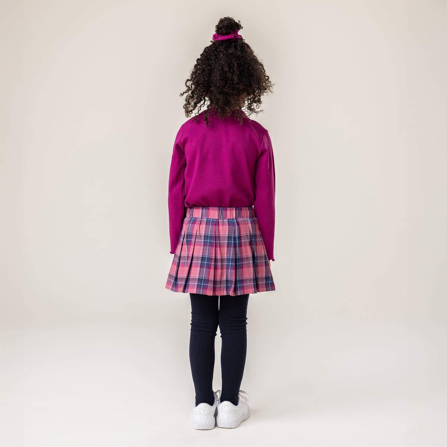 Girls' Pink Culottes