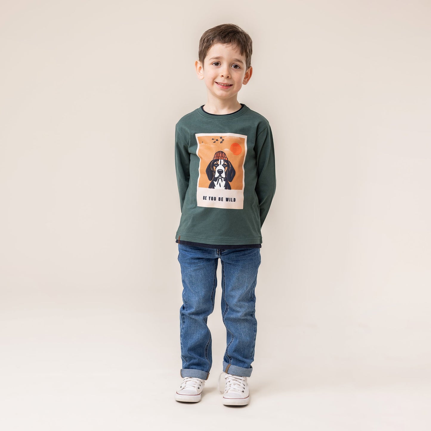 Boys' Forest Long Sleeve T-Shirt