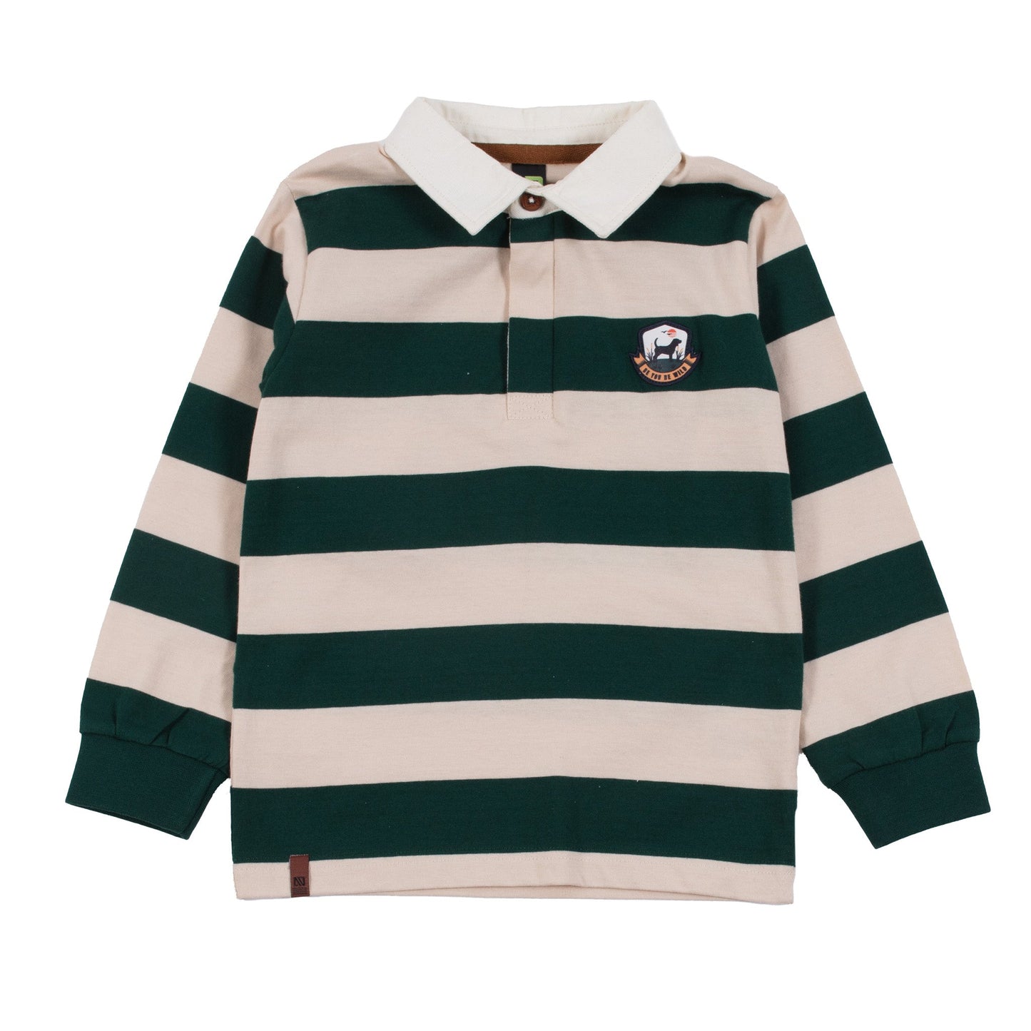 Boys' Beige Polo Shirt