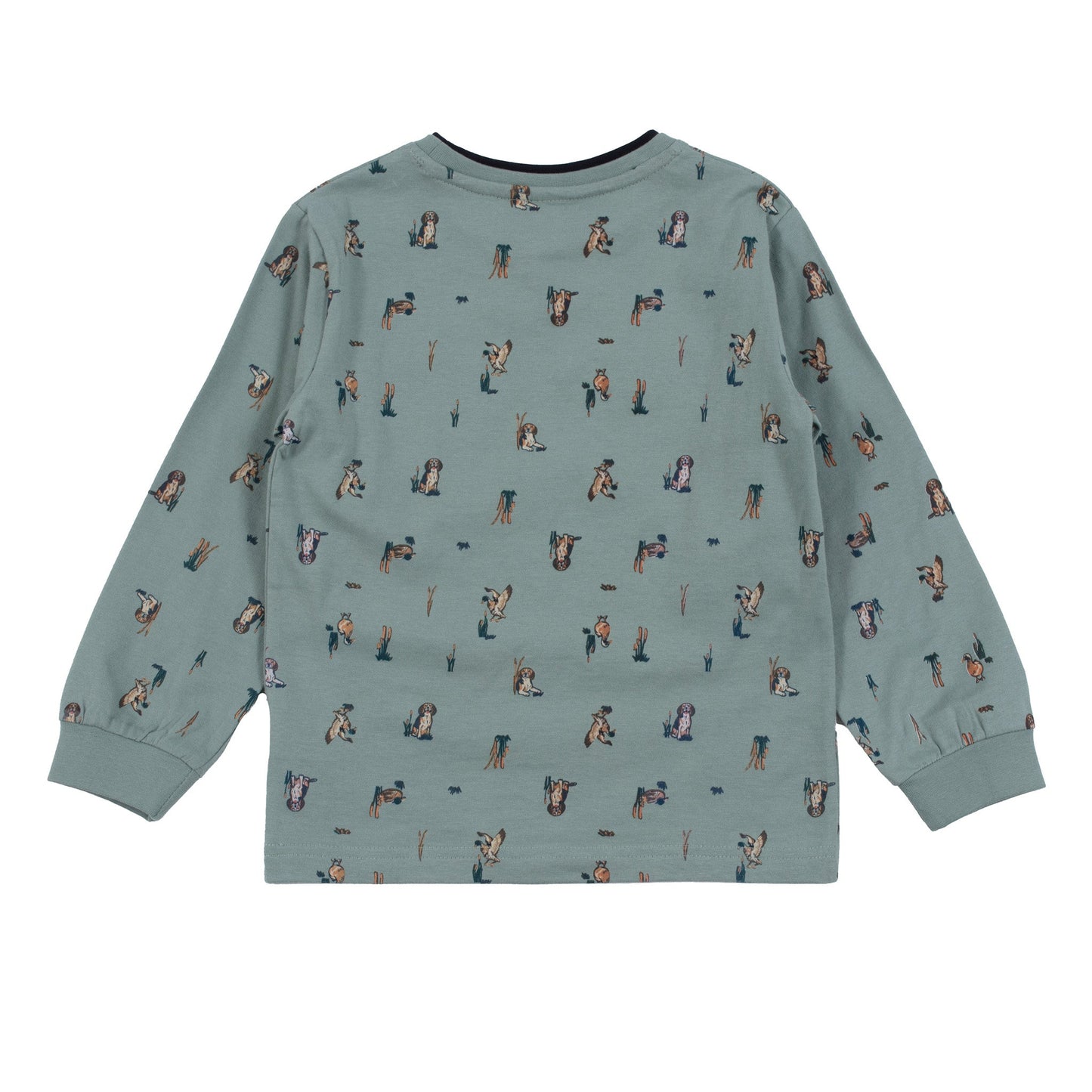 T-shirt manches longues Garçons Vert