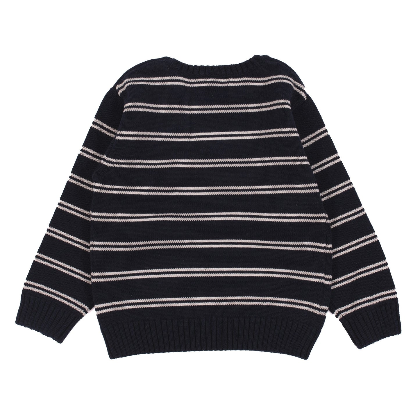 Boys' dk navy knit sweater
