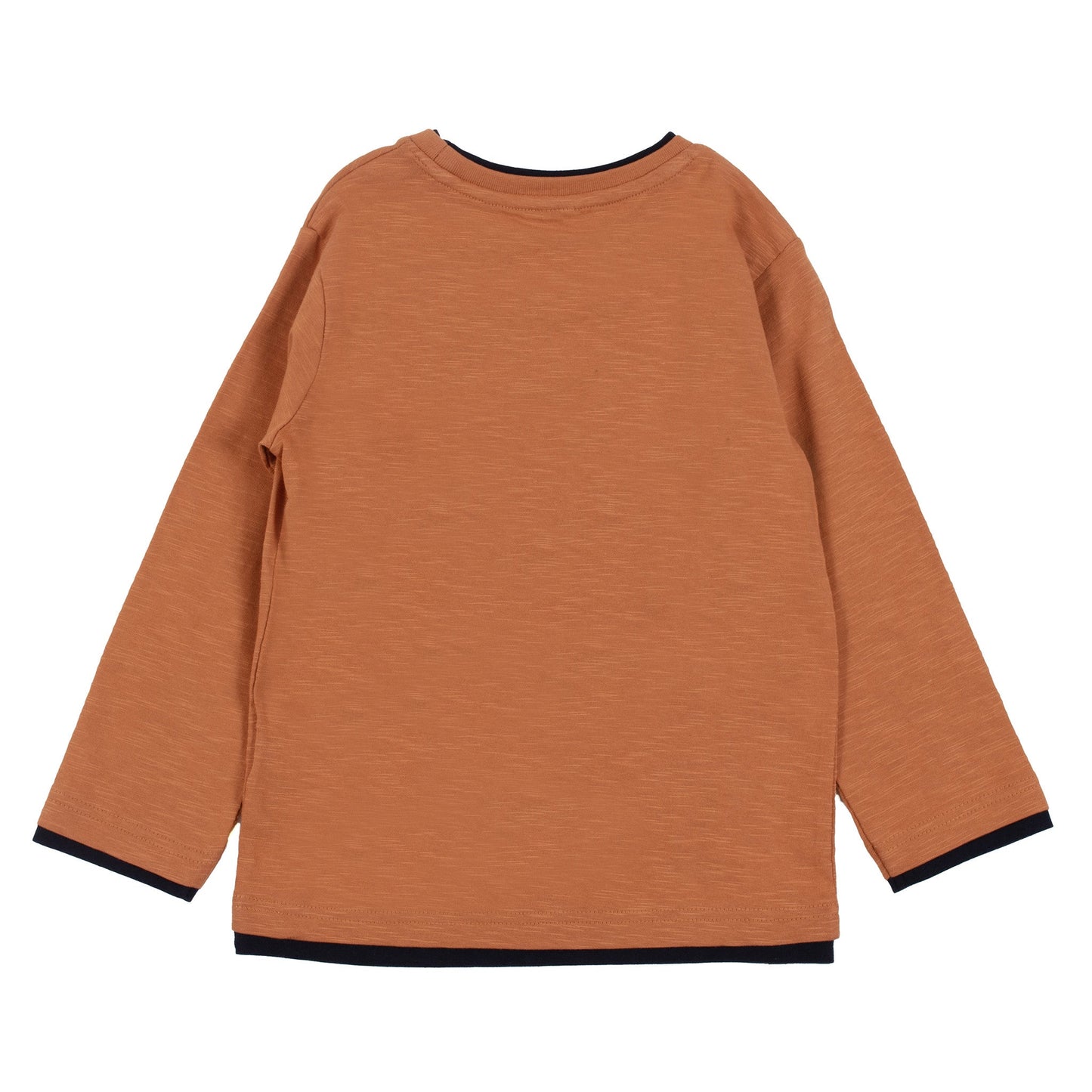 Boys' Brown Long Sleeve T-Shirt