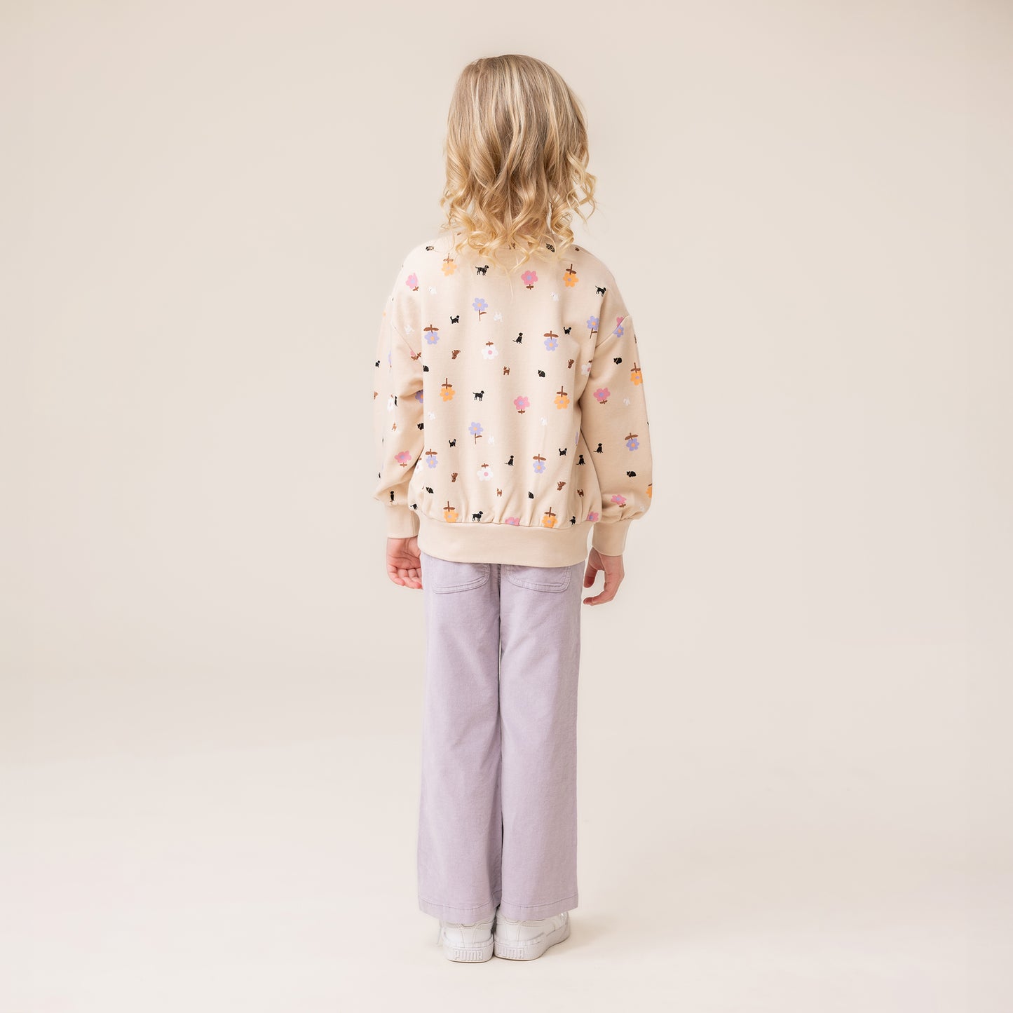 Chandail Filles Beige