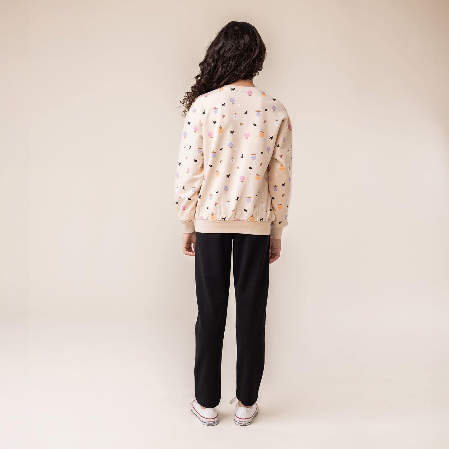 Chandail Filles Beige