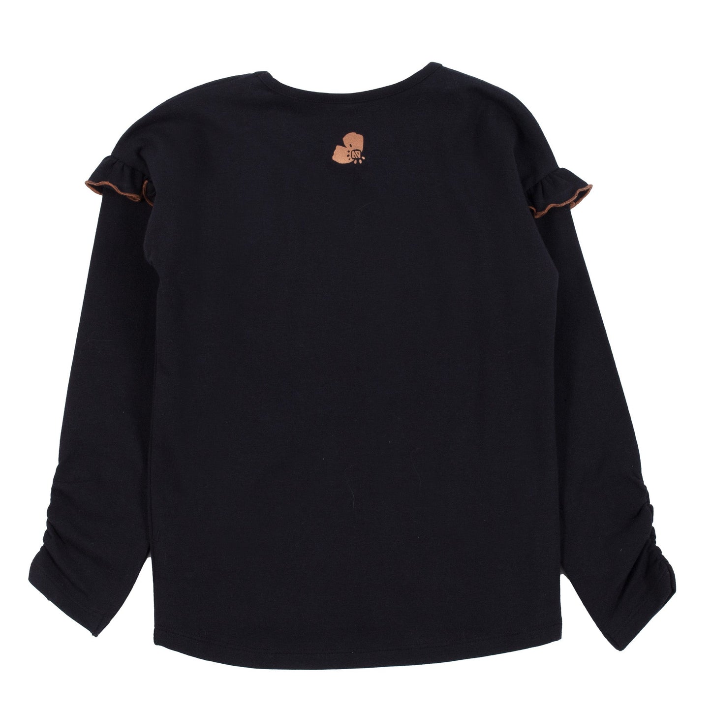T-shirt à manches longues Filles Noir