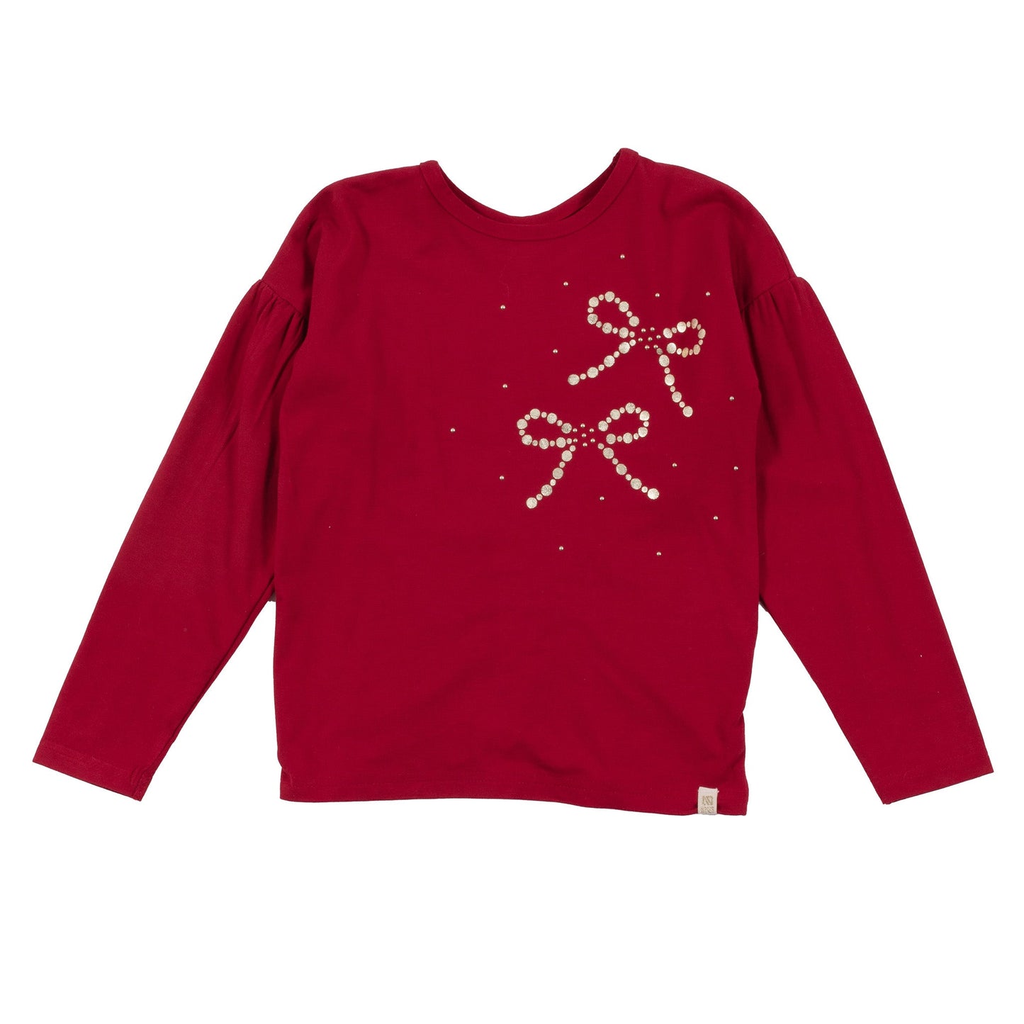 T-shirt manches longues Filles Rouge