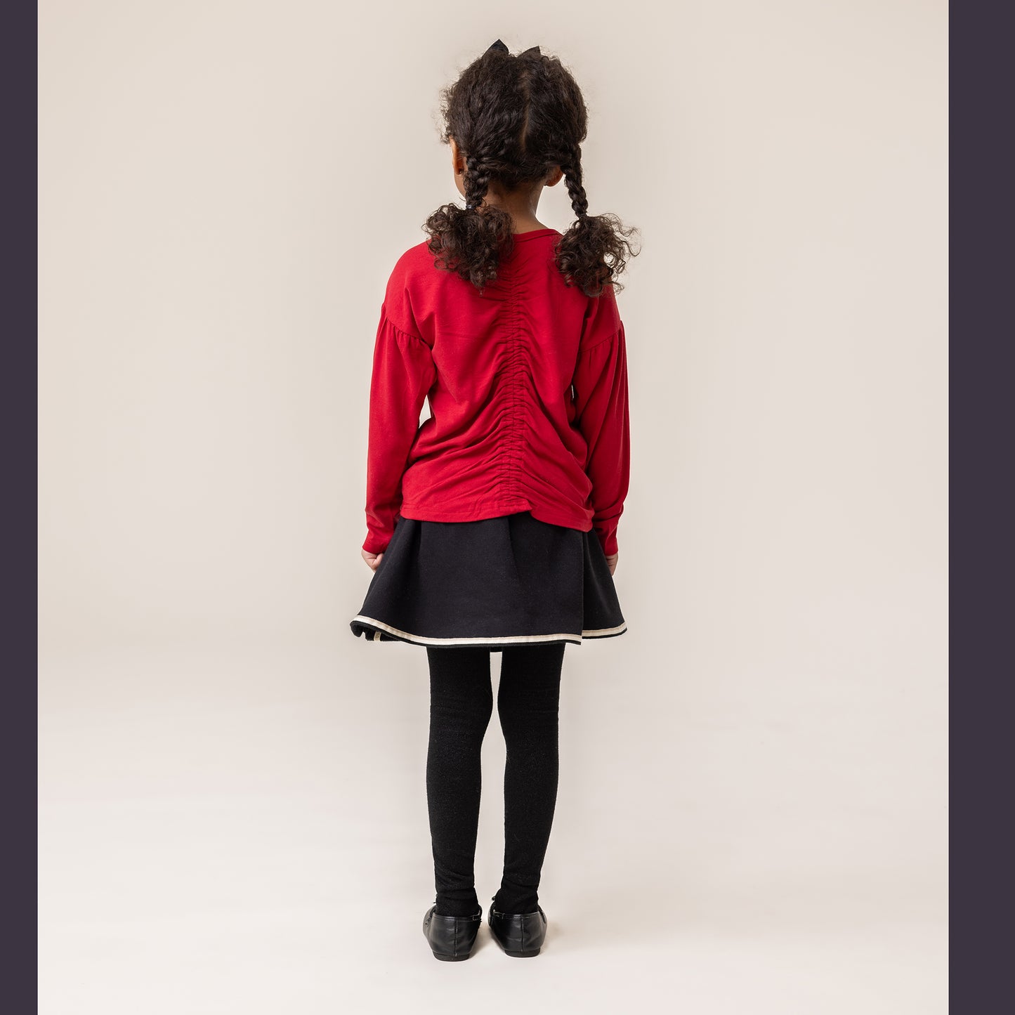 T-shirt manches longues Filles Rouge