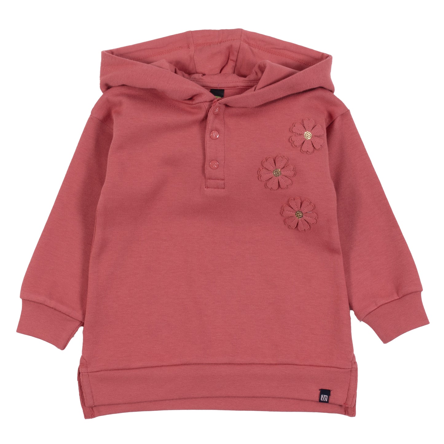 Baby Girl Red Two-Piece Tunic Set