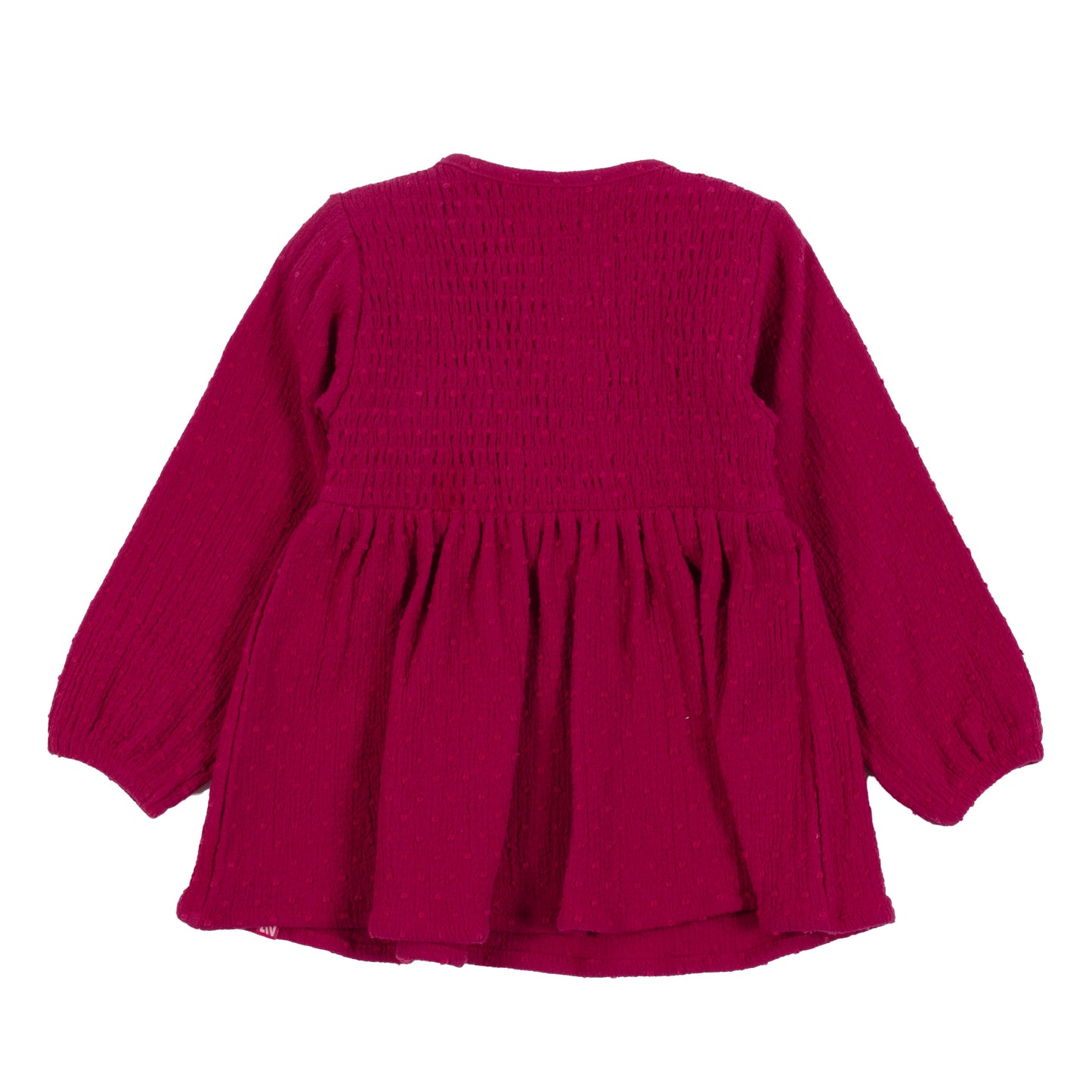 Baby Girl Magenta Two-Piece Tunic Set