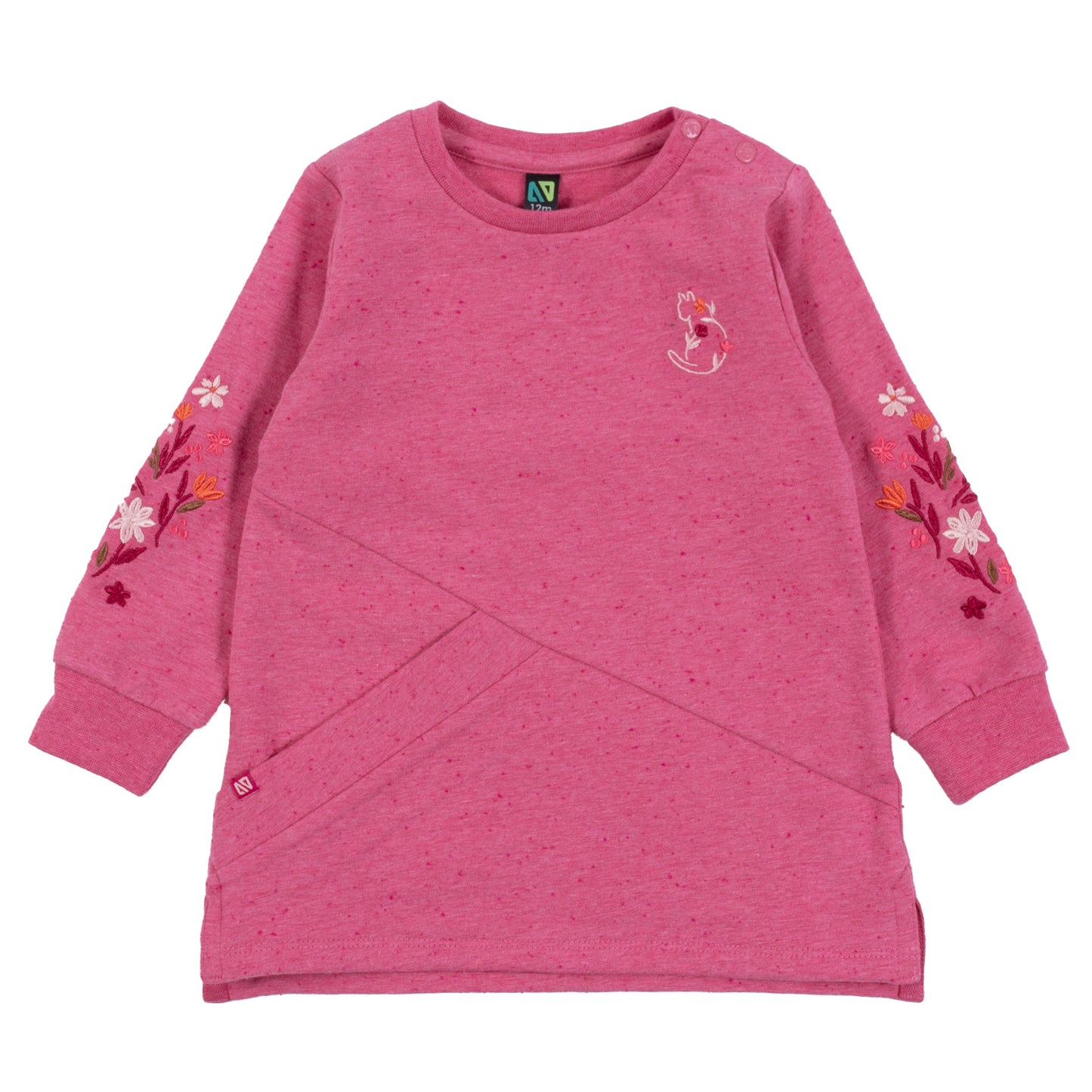Baby Girl Pink Two-Piece Tunic Set