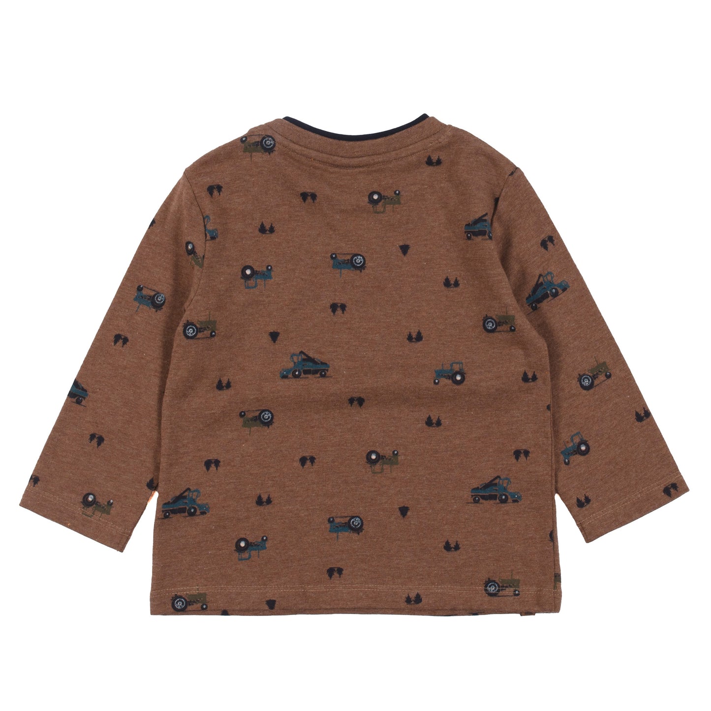 T-shirt manches longues Bébé Garcon Brun