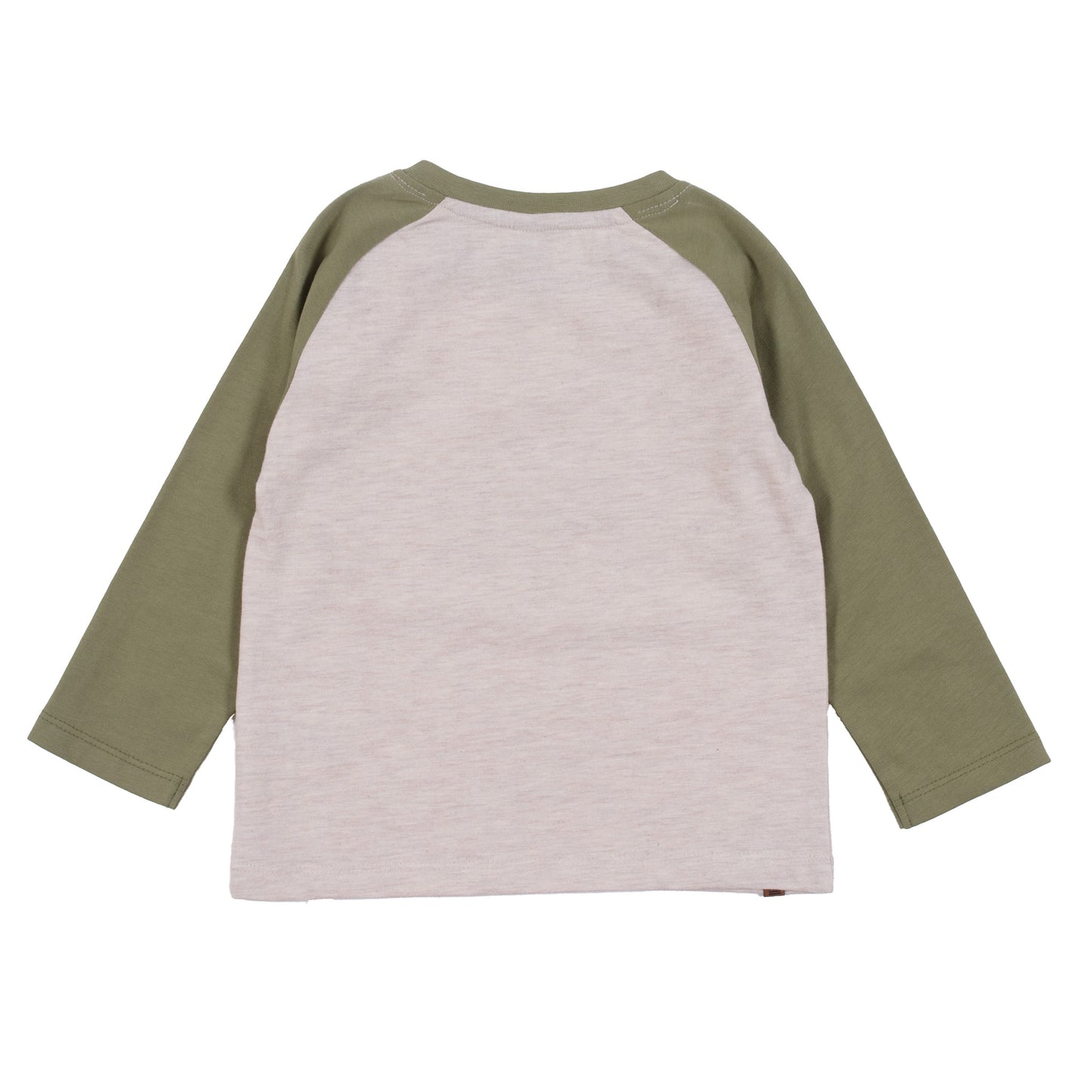 Baby Boy Olive Long Sleeve T-Shirt